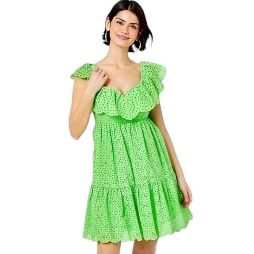 Lilly Pulitzer Asteria Dress in Cabana Green